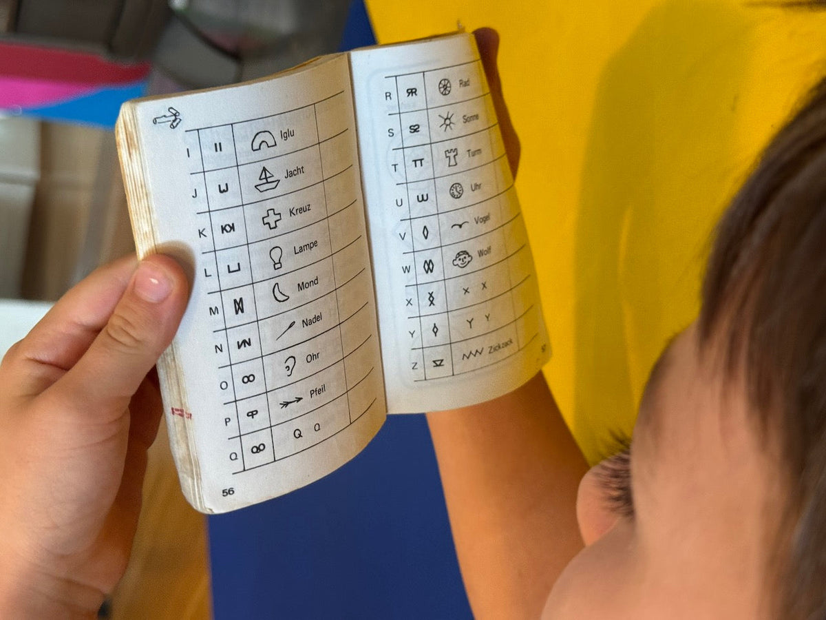 Warum ist die Wölfligeheimschrift einfacher zu lesen als das ABC?