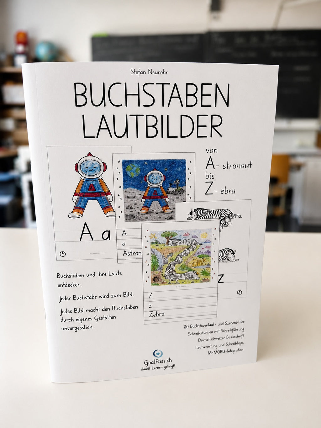 BUCHSTABENLAUTBILDER zum Selbergestalten (A4, 80 S.)