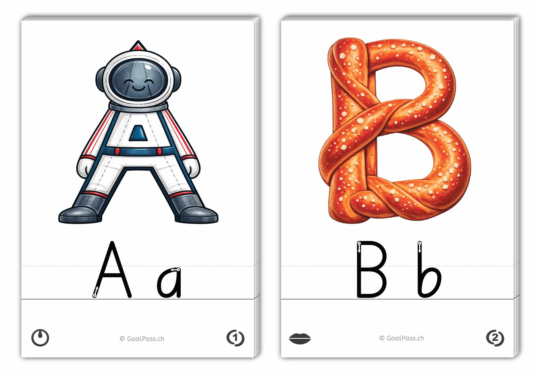 KLASSENZIMMER Buchstabenlautbilder